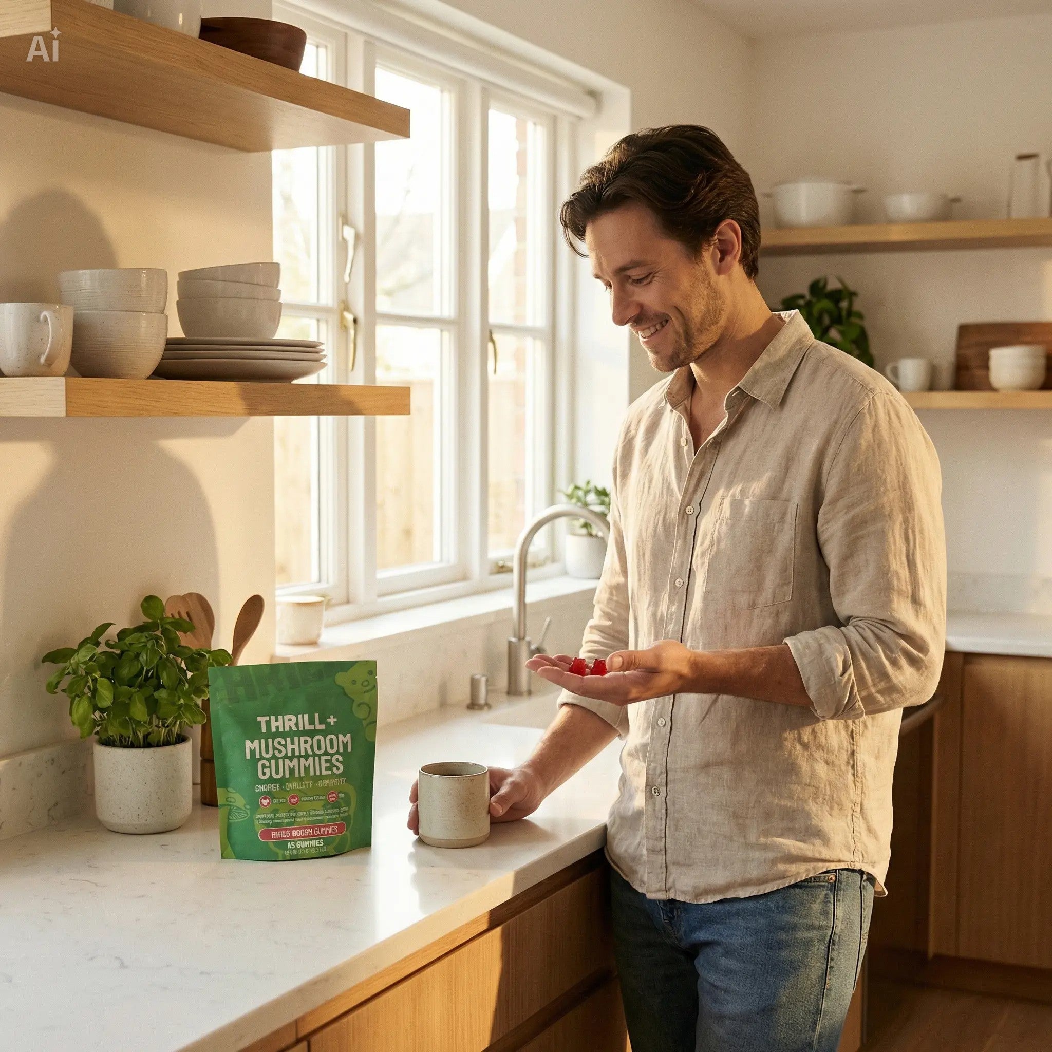 Caramelle gommose ai funghi